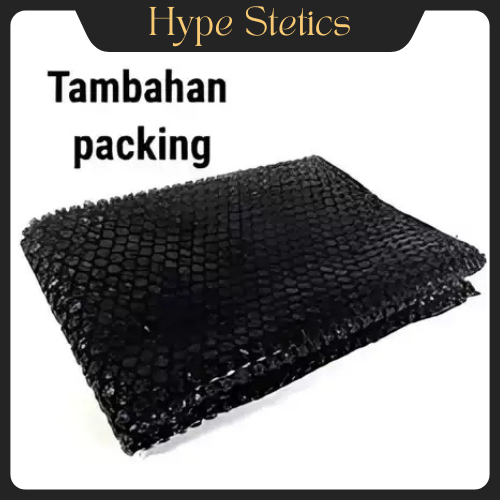 

Tambahan Packing Bubble Warp Hitam Pengaman Paket