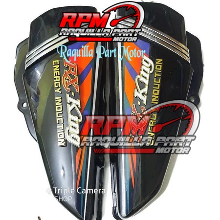 Cover Box Aki Box Aki Rx King 1997 Oren Lis Crom List Crome Set Striping dan Logo Rx King