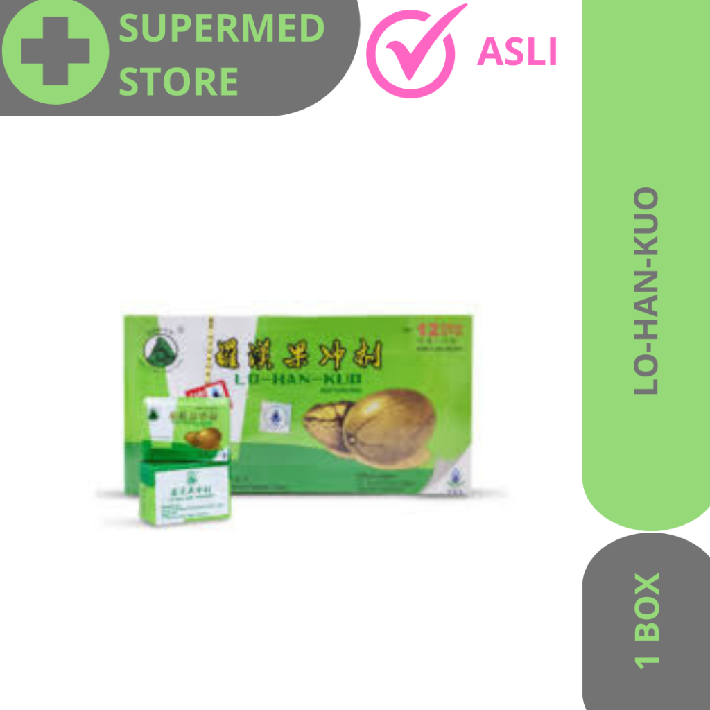 

Lo Han Kuo Infusion 1 Box Isi 12 Tablet / Membantu Meredakan Panas Dalam
