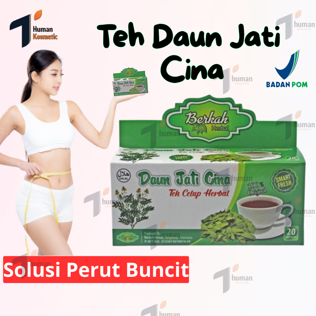 

Teh Jati Cina Tea Celup Pelangsing Daun Jati Cina Herbal isi 20 Teh celup (PBOM)