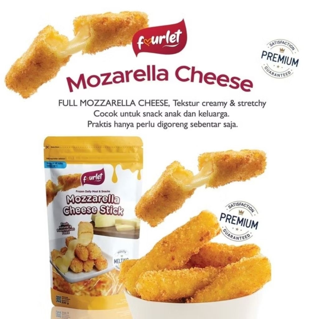 

Mozarella Cheese Stick / Stik Keju / Frozen Cheese Stick