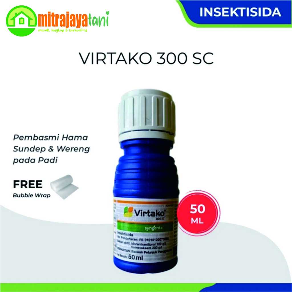 Virtako 50ml Original Insektisida Sistemik Obat Pembasmi Hama Padi VIRTAKO 300 SC