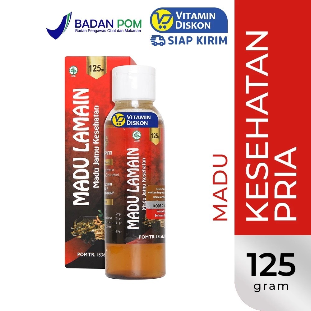 

Madu Lamain Herbal Original Asli dan BPOM | Halal MUI Membantu Menjaga Stamina Pria