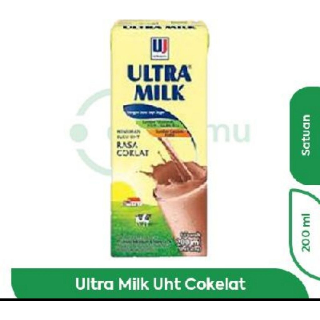 

ULTRA MILK UHT COKLAT 200ML