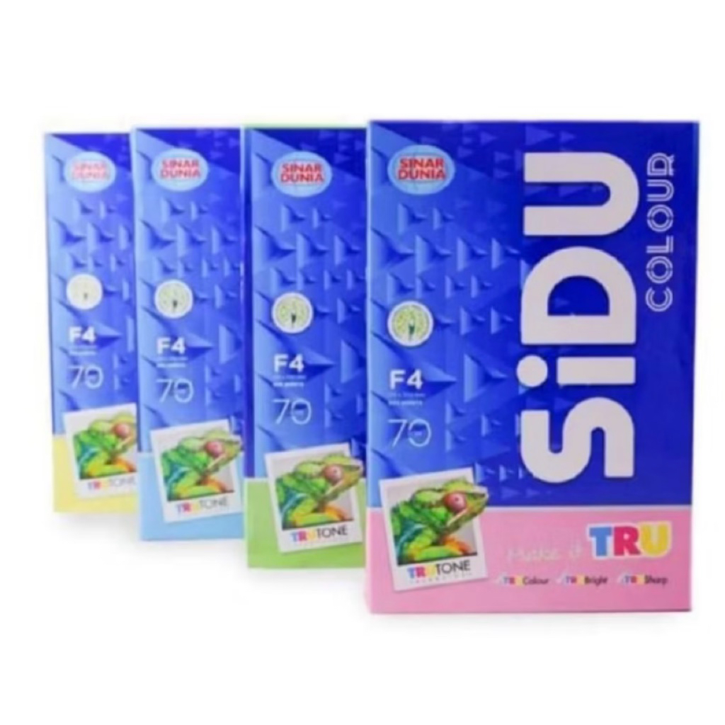 

HVS SIDU F4 70 GRAM WARNA