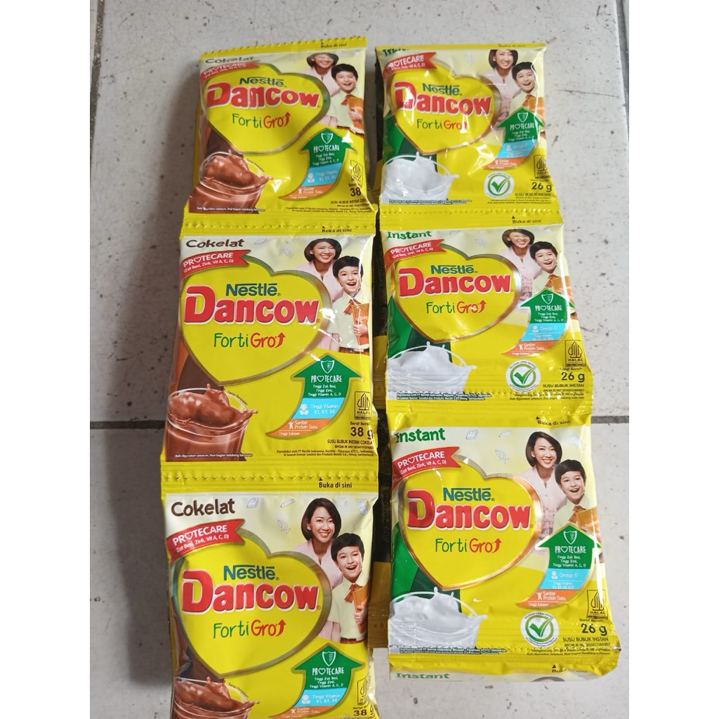 

DANCOW FORTIGI SUSU BUBUK INSTANT 26 gr X 10 Saset / 1 RENTENG