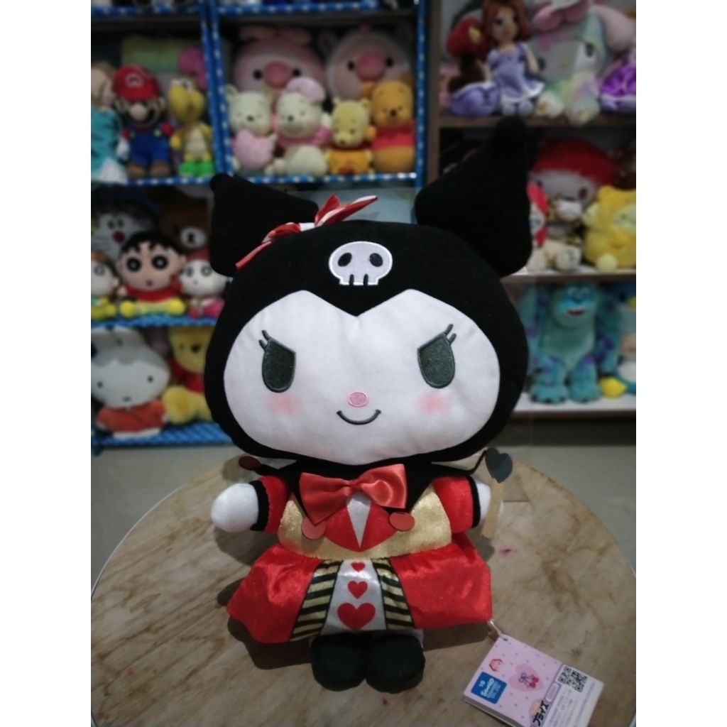 Sanrio Characters Kuromi Heart Trump Fairy Original Plush Doll
