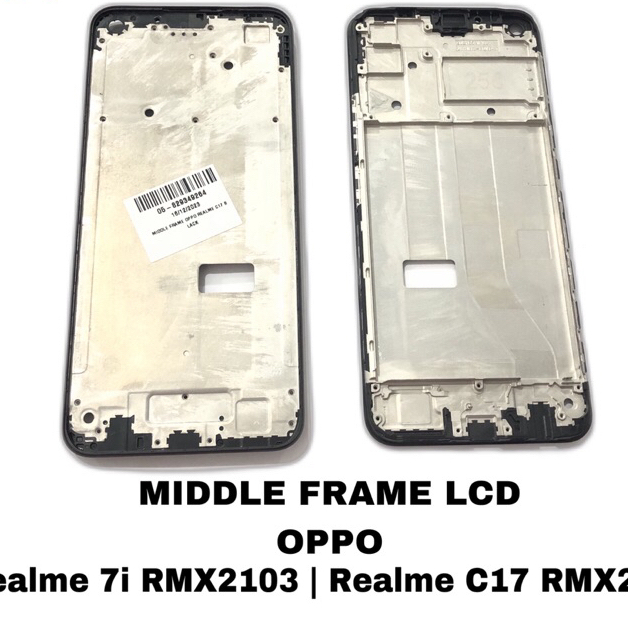 BEZZEL/TULANG LCD/DUDUKAN LCD REALME C17/REALME 7I
