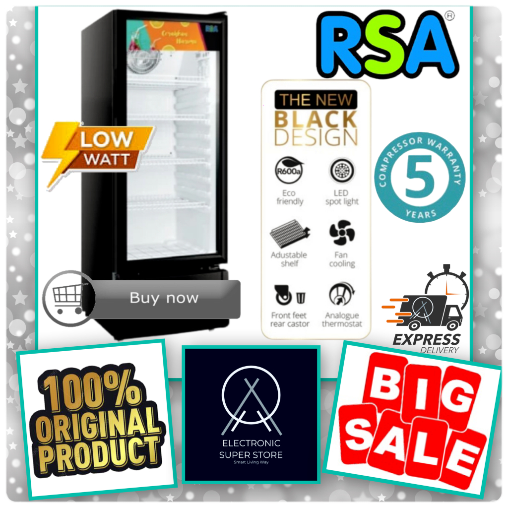 RSA SHOWCASE AGATE240 AGATE-240 AGATE 240 SUPER FAST COOLING SUPER LOW WATT CHILLER RSA SHOWCASE AGA
