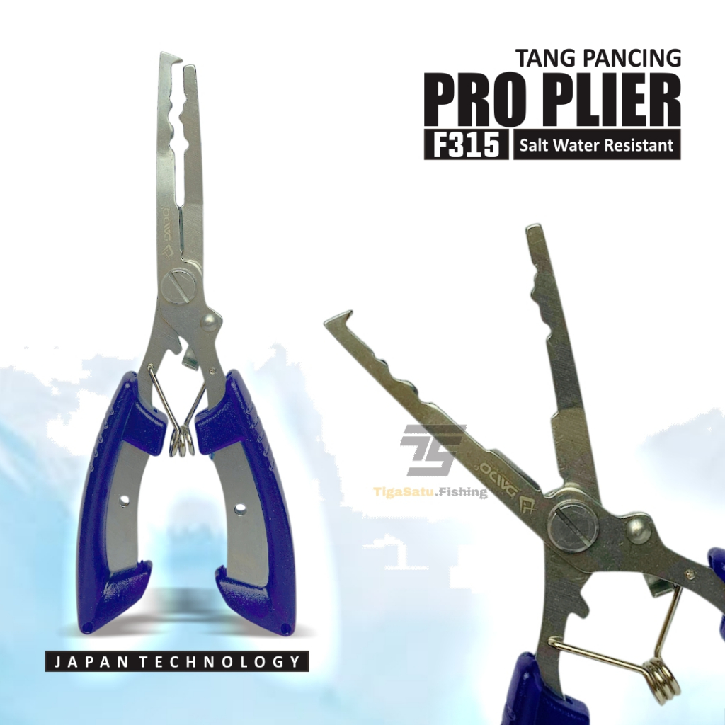 Tang Split Daido F316 F315 F322 Micro Pro Plier Tang Pancing Alat Pelepas Kail Ikan
