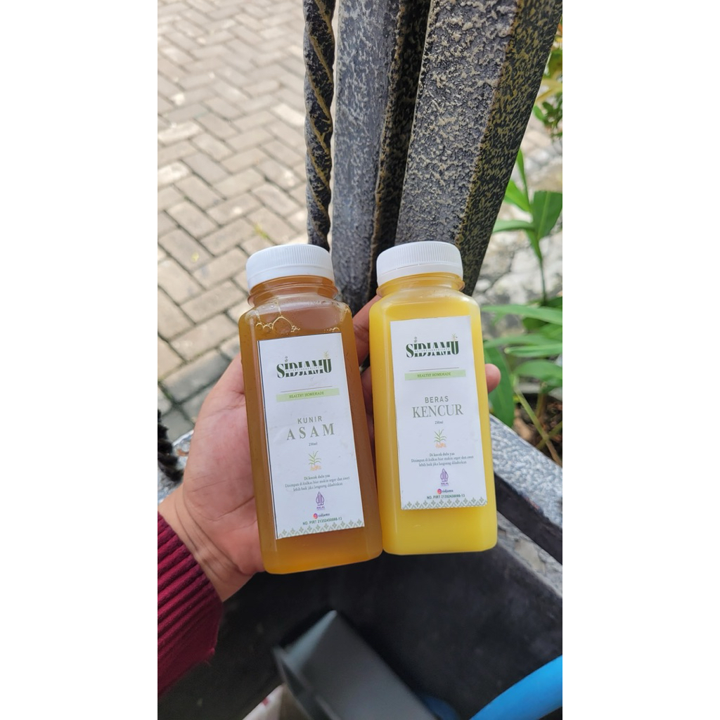 

jamu beras kencur asam kunir 250 ml