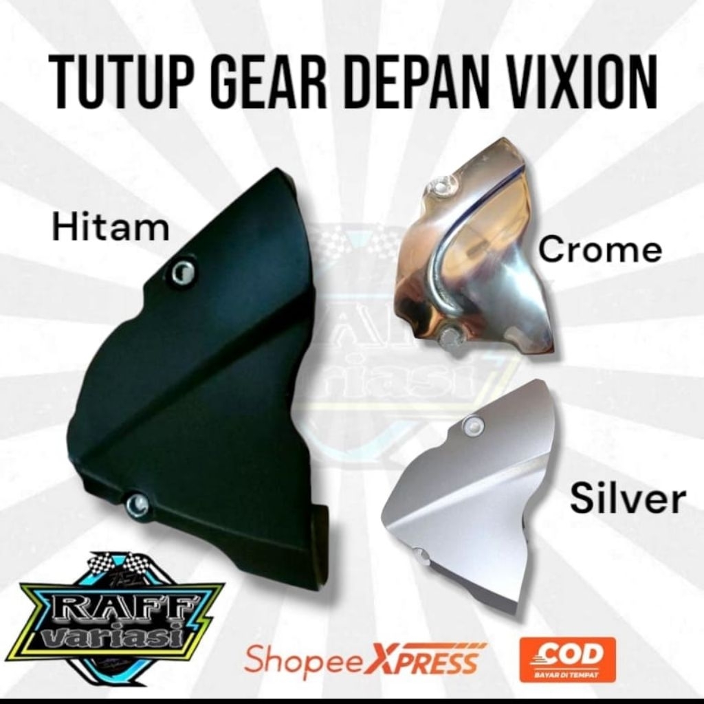 Tutup gear depan vixion old new / cover gear depan vixion old new