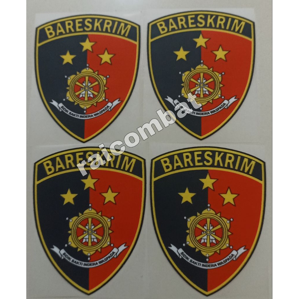 

Stiker Sablon DTF Logo Bareskrim