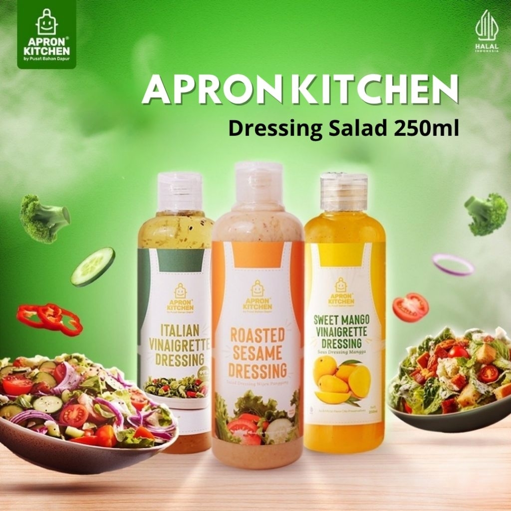 

Apron Kitchen Saus Dressing Salad 250ml All Varian