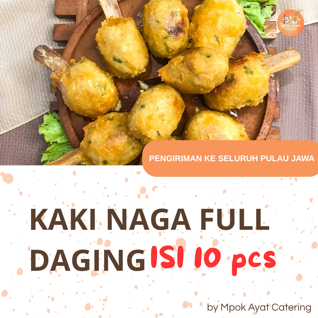 

KAKI NAGA FULL DAGING ISI 10 JAJANAN FROZEN FOOD SIAP SAJI