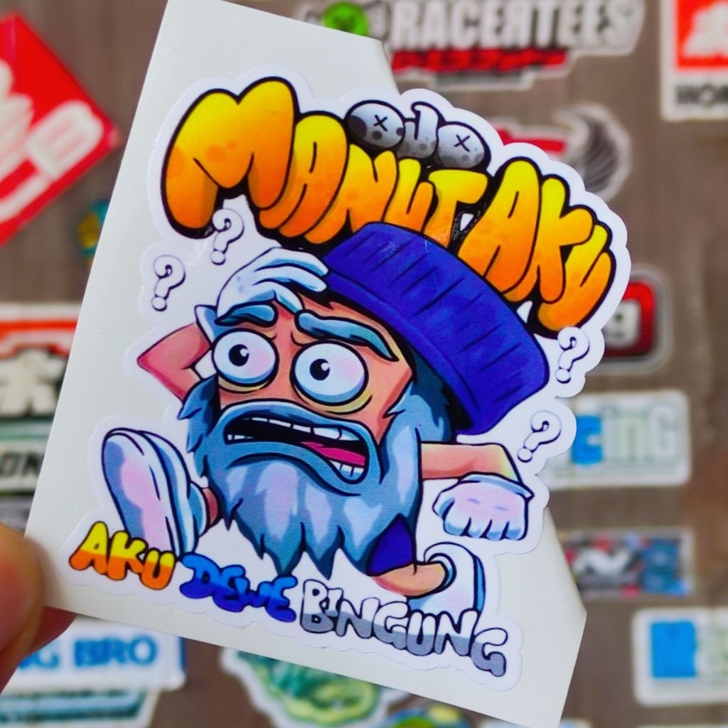 

stiker OJO MANUT AKU GLOSSY