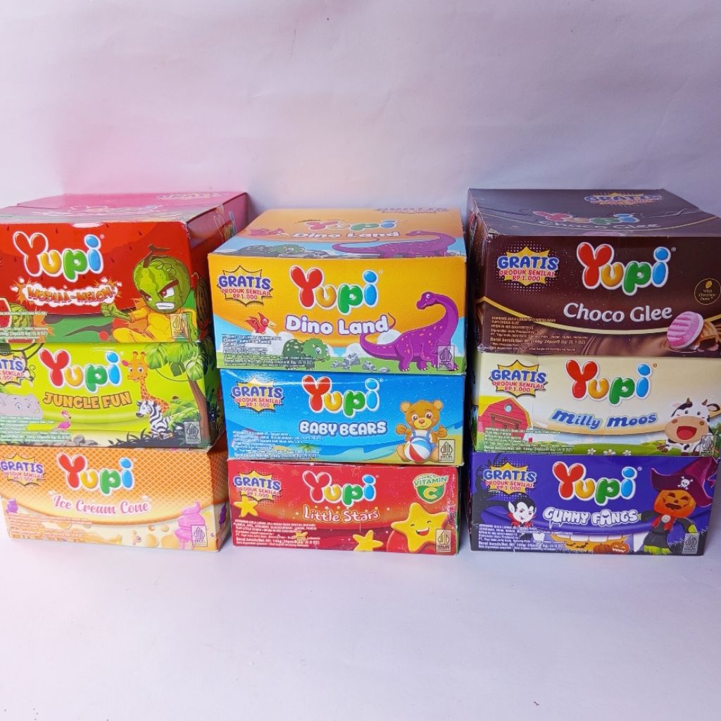 

Yupi permen Box isi 24 pcs all varian
