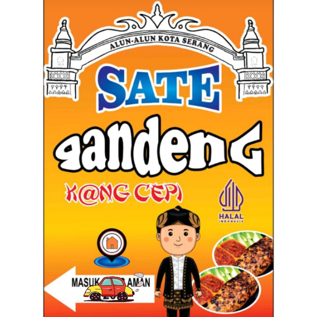 

SATE BANDENG KHAS BANTEN (KANG CEPI)