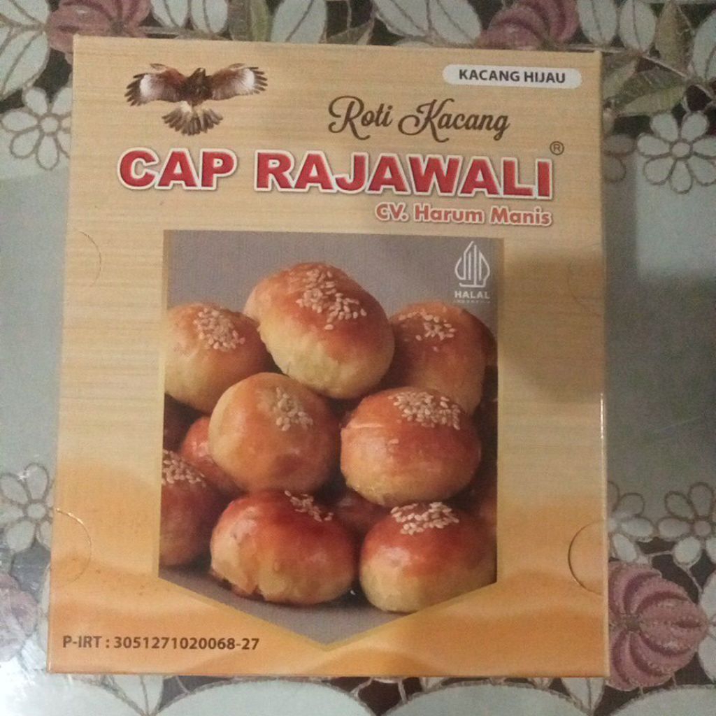 

Roti Kacang Cap Rajawali kacang hijau