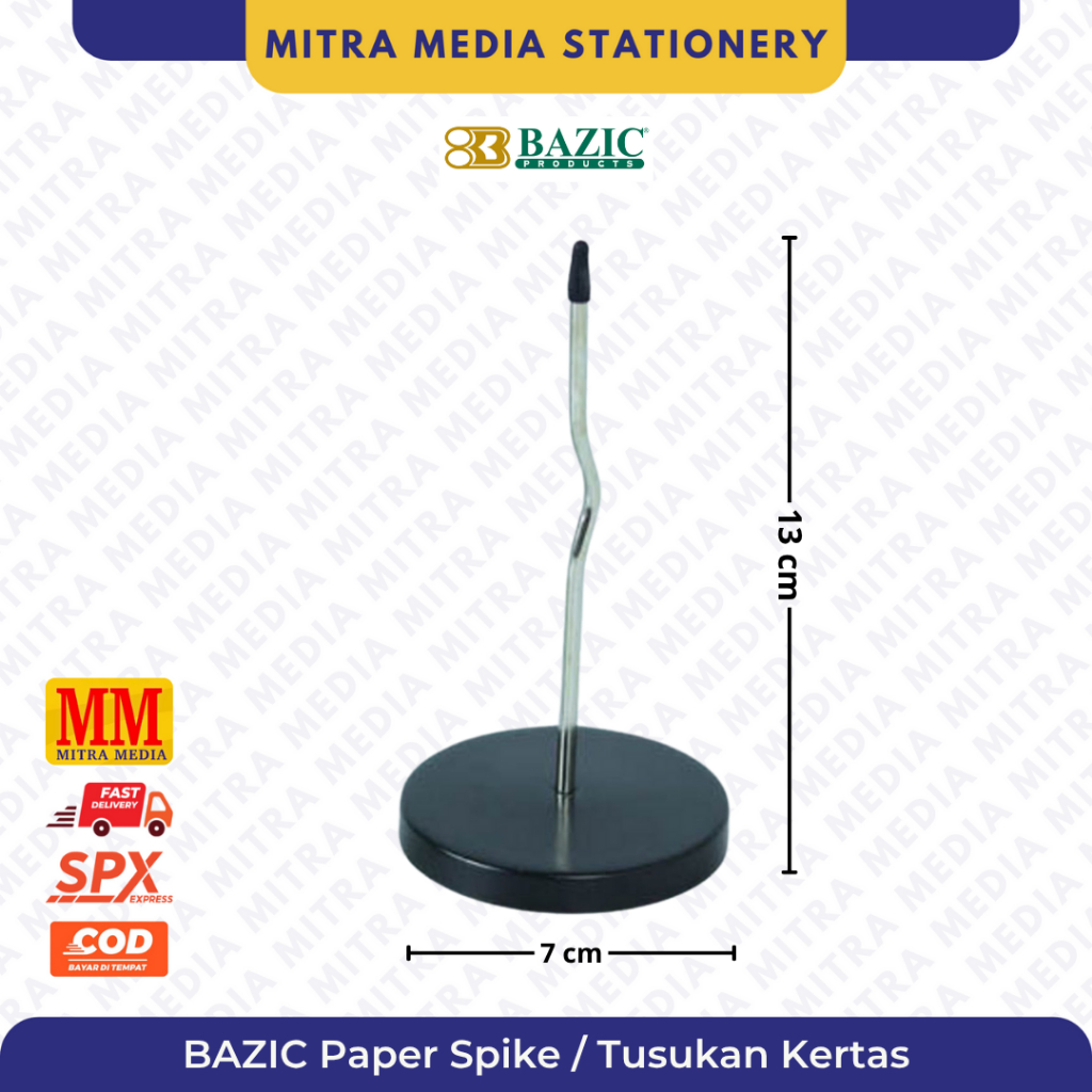 

BAZIC Tusukan Nota/ Papper Spike / Tusukan Kertas / Tusukan Bon / Paper Spear