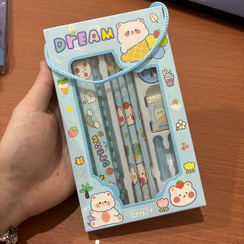 

[FM] - ATK Set Stationary Set With Pencil And Ruller