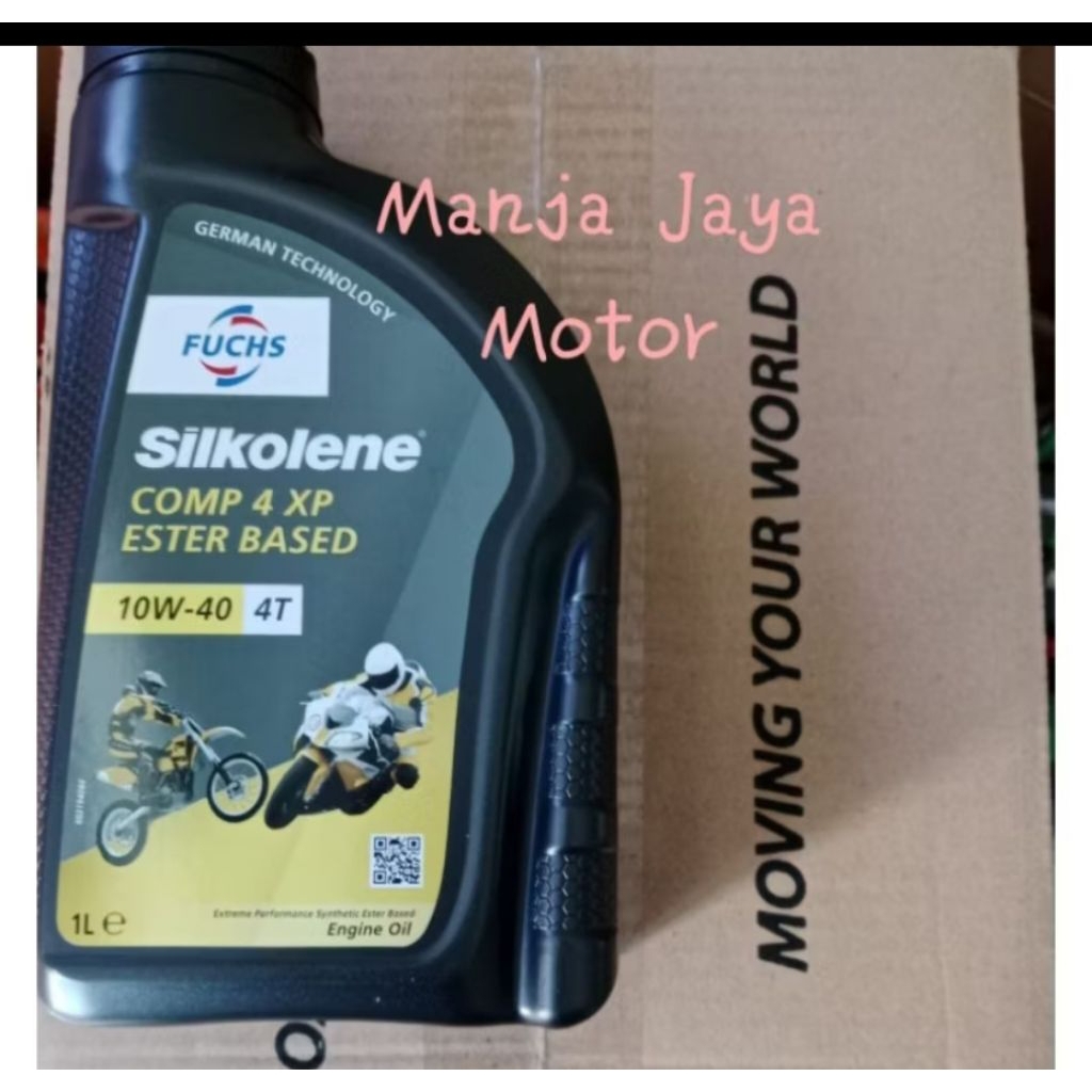 Oli ESTER FUCHS SILKOLENE 1 liter 10-40w semua motor
ORIGINAL FUCHS