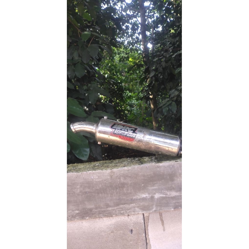 knalpot rasing vespa drc victory