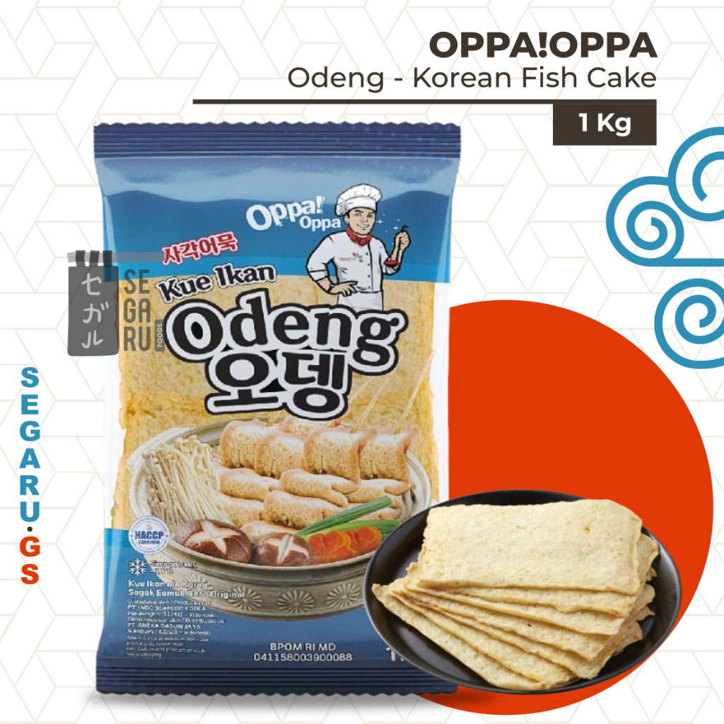 

Oppa Korean Odeng Eomuk | Korean Fish Cake 1 Kg