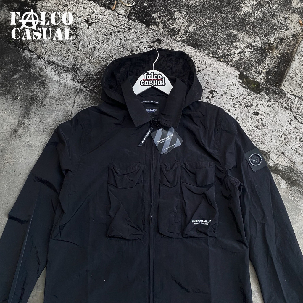 HOODED OVERSHIRT MARSHALL ARTIST ORIGINAL