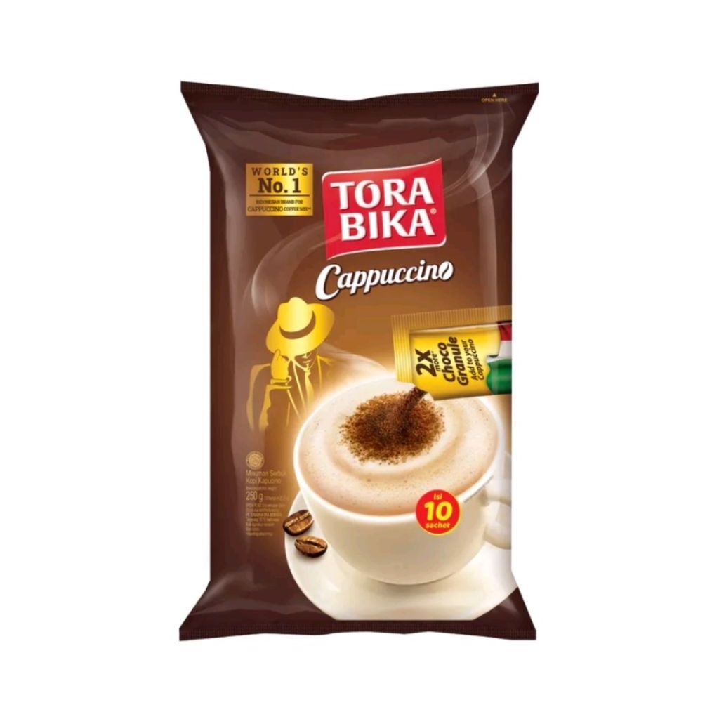 

Torabika Cappucino isi 10 sachet
