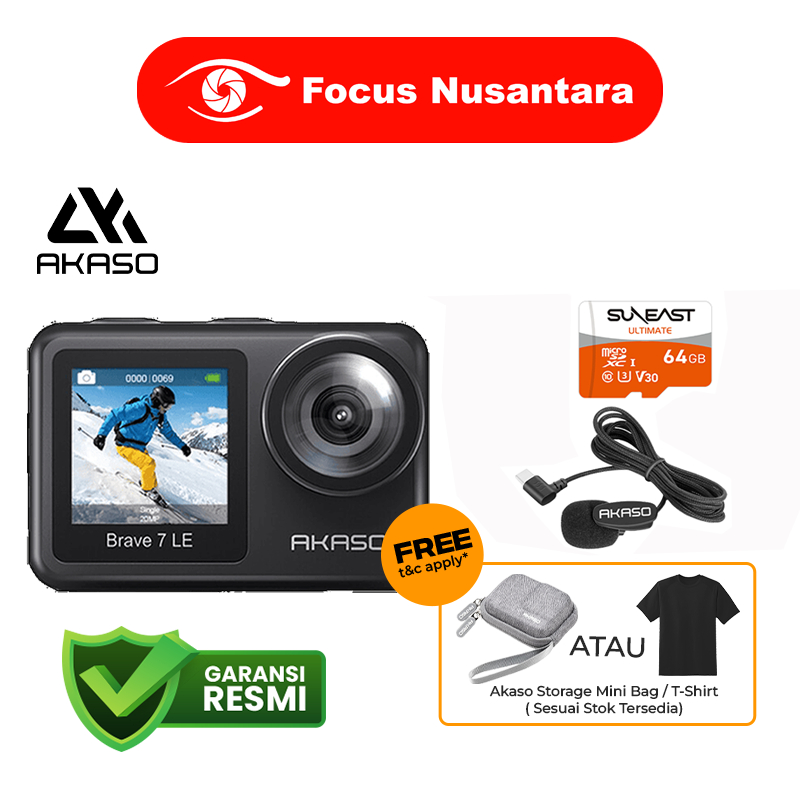 AKASO Brave 7 Action Camera / AKASO Brave 7 LE