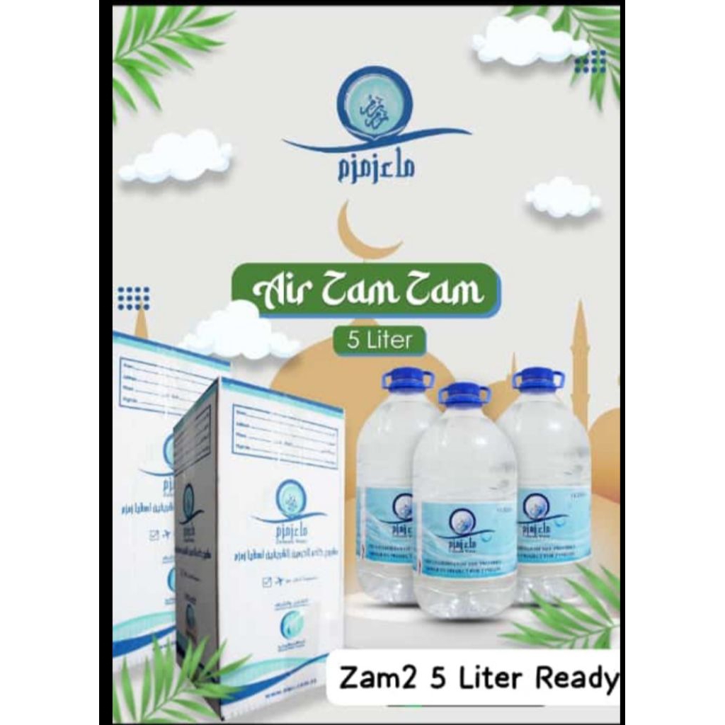 

air zam zam 5 liter Zam zam Asli Original