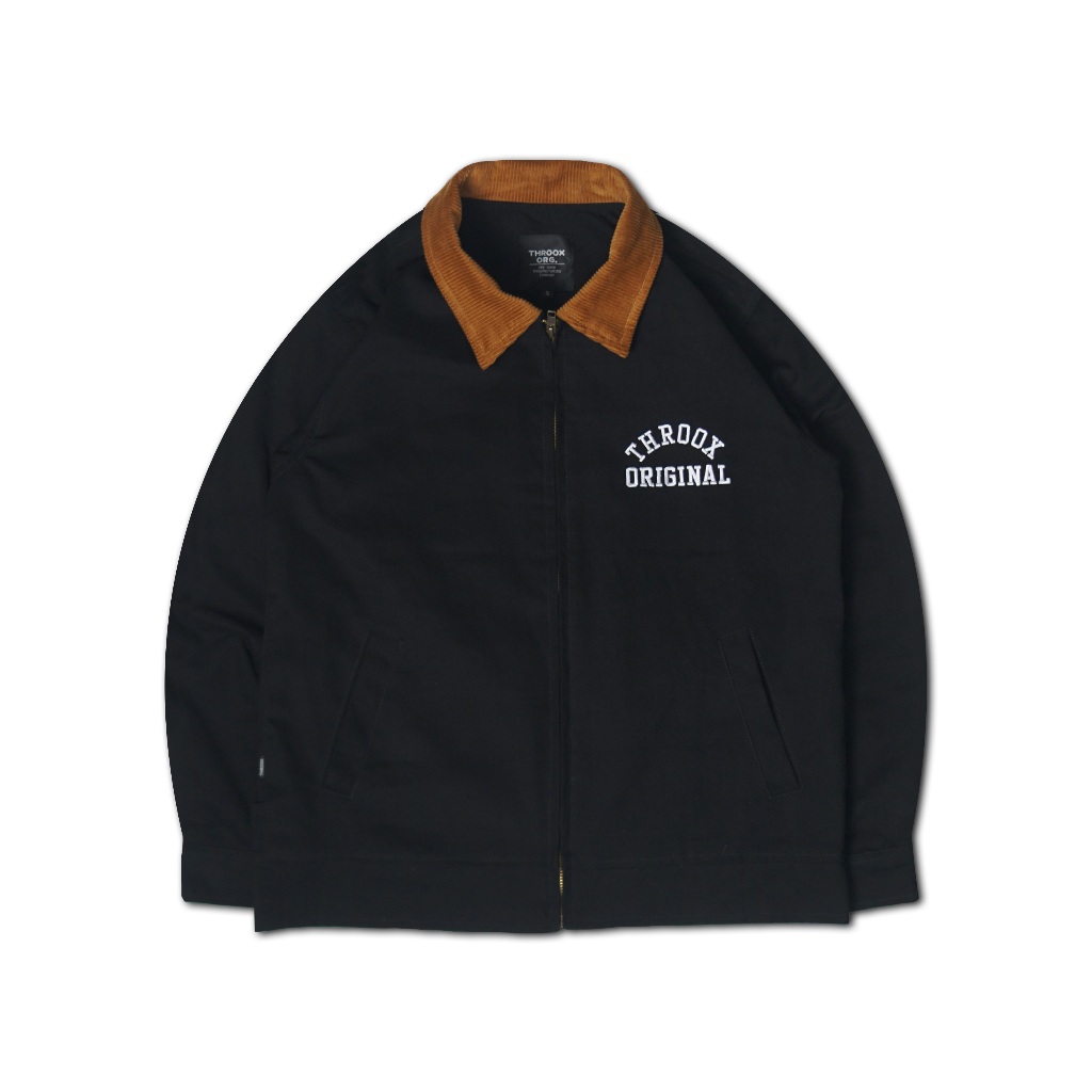 Throoxoriginal Deck Jacket Metrim Black  || Deck Throox
