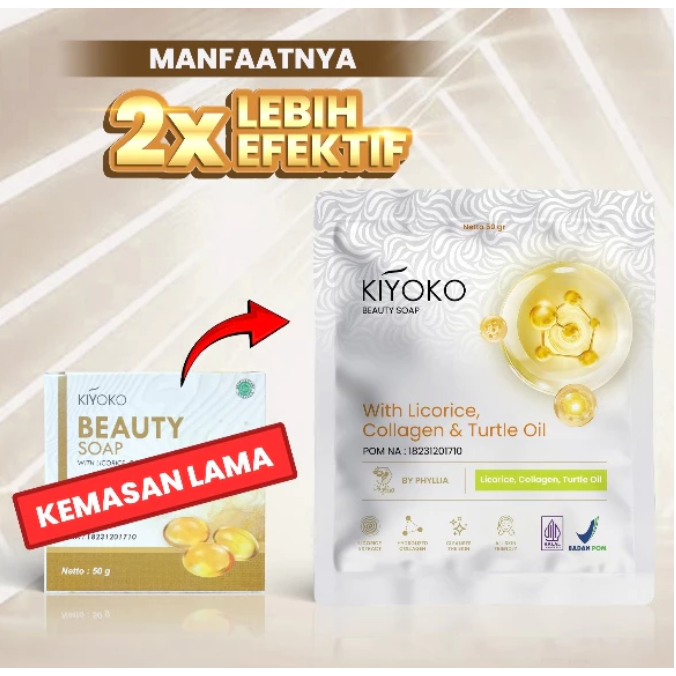 Kiyoko Beauty Soap Sabun Original 100% Natural BPOM