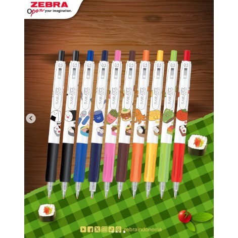 

TBMO Bolpen Zebra Sarasa Clip 0.5 Bento