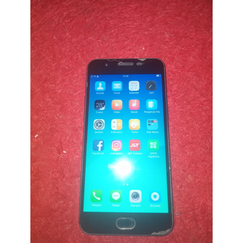 OPPO A57 RAM 3 SECOND MINUS