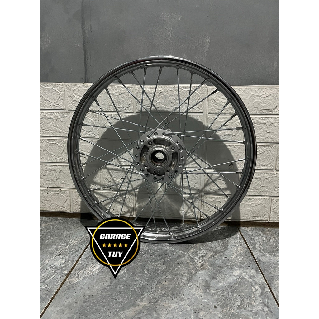 velg depan jari jari Honda karisma supra x 125 ring 17x140