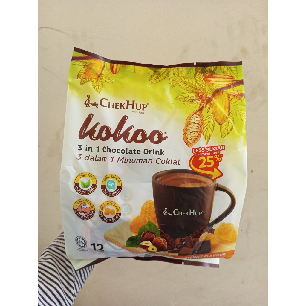 

chekhup kokoo hazelnut kemasan baru