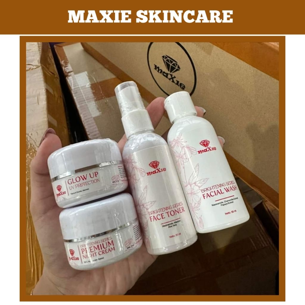 MAXIE Glow Skincare 100% Original Bpom