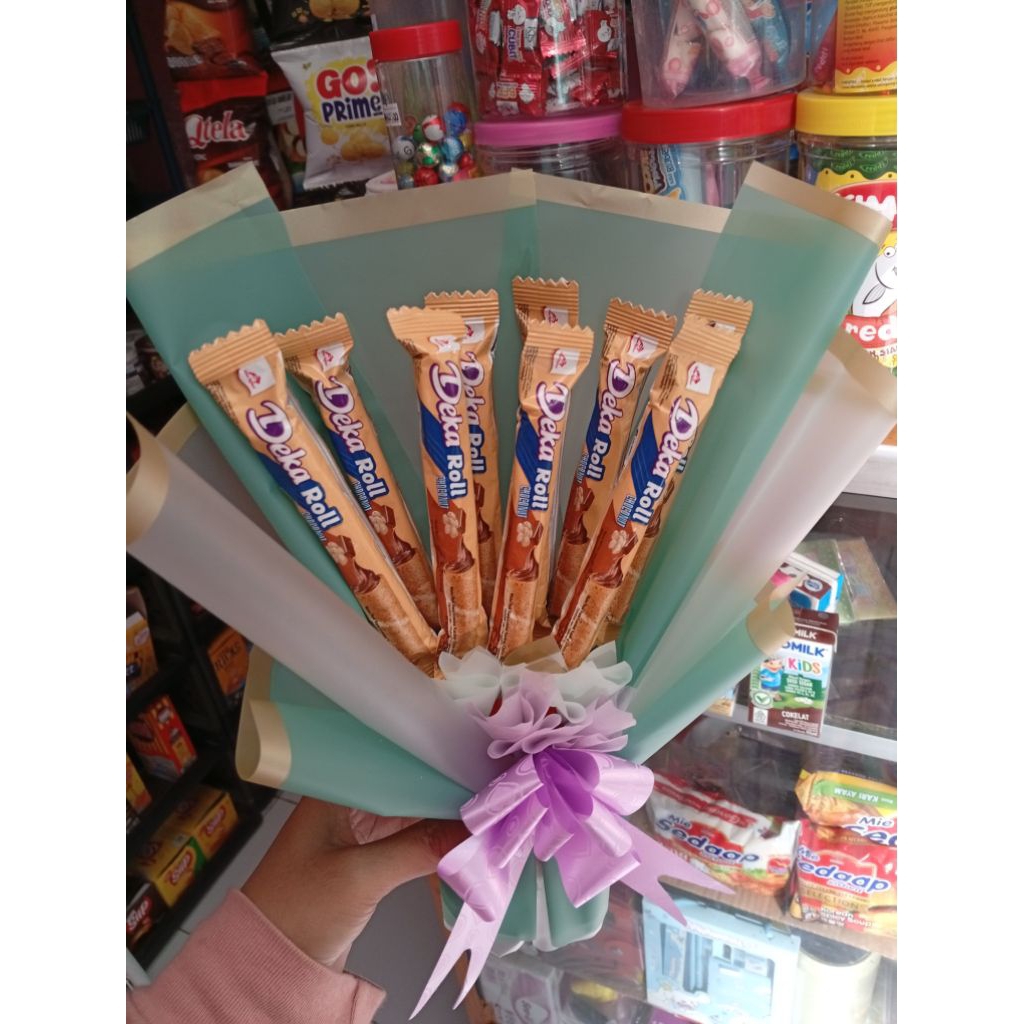 

Buket snack Deka wafer roll
