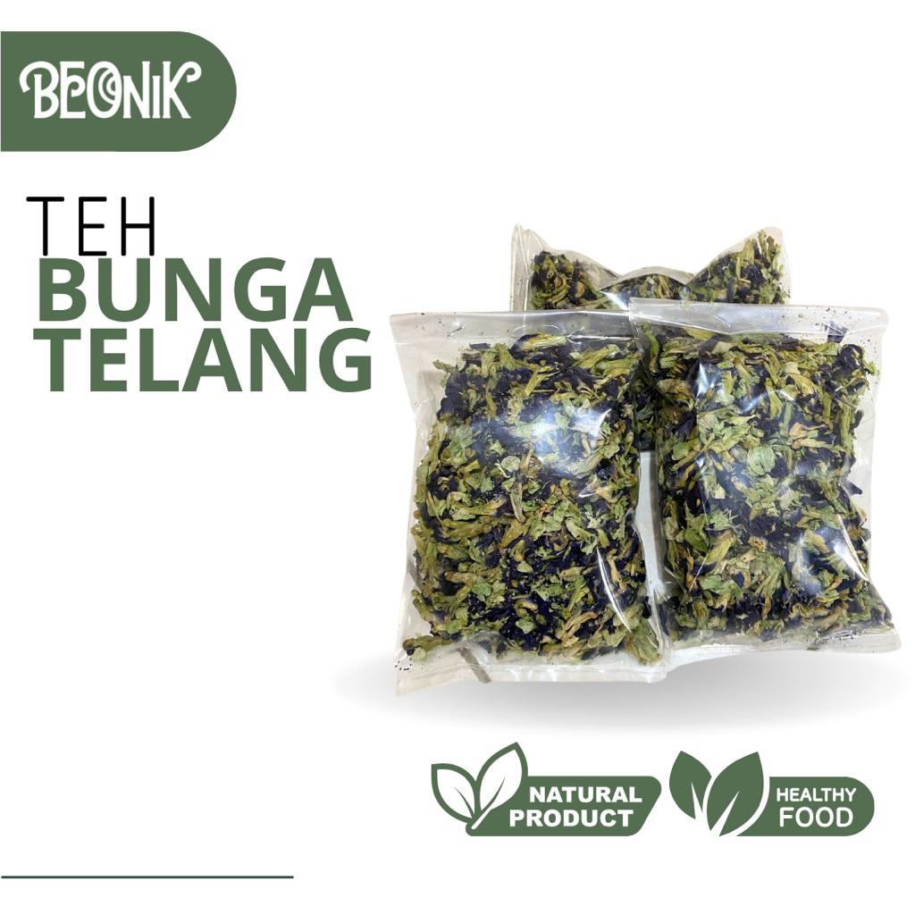

Teh Bunga Telang Organik Butterfly Pea 250 GR