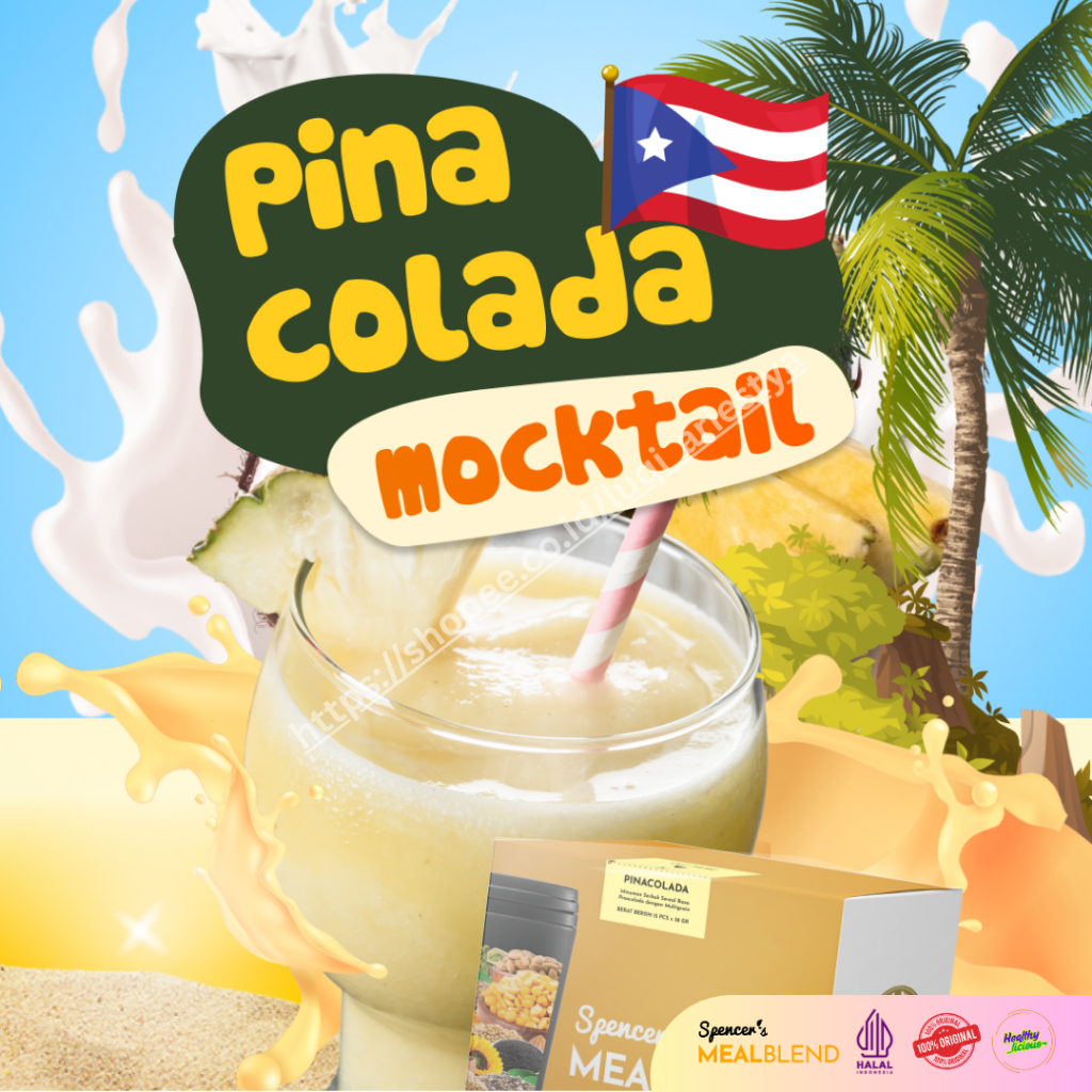 

Spencer's MealBlend - 1 Box 15 Sachet Pina Colada Mocktail