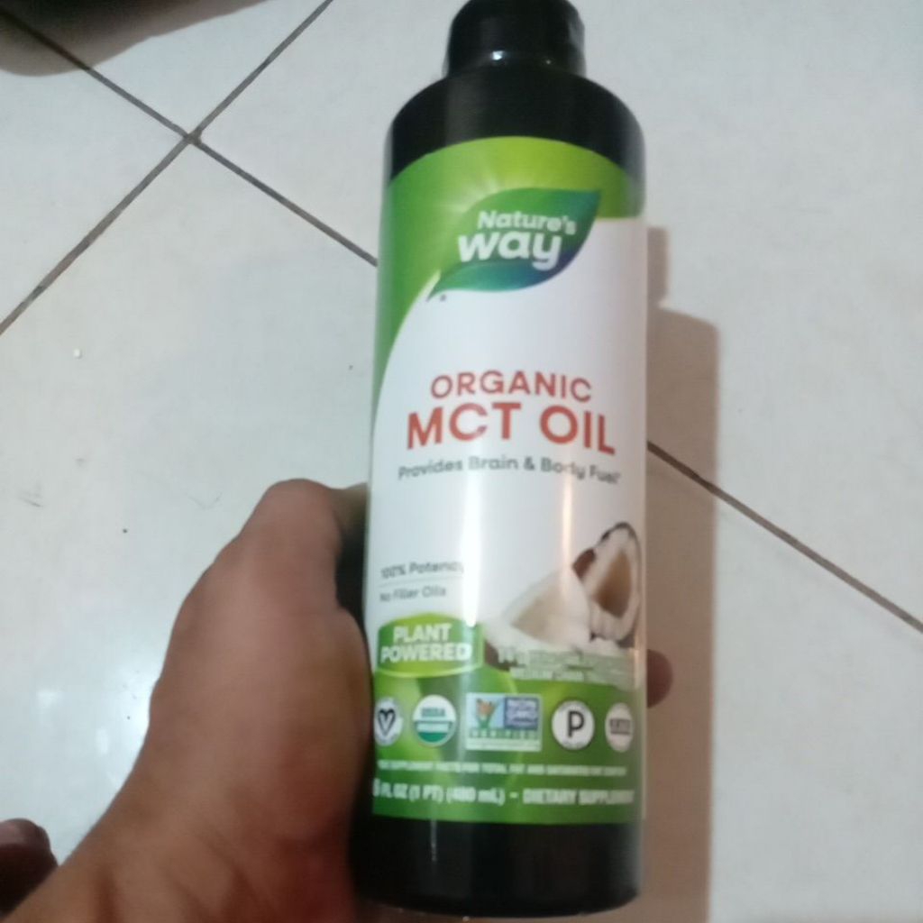Nature's Way, Organic MCT Oil, 16 fl oz (480 ml)