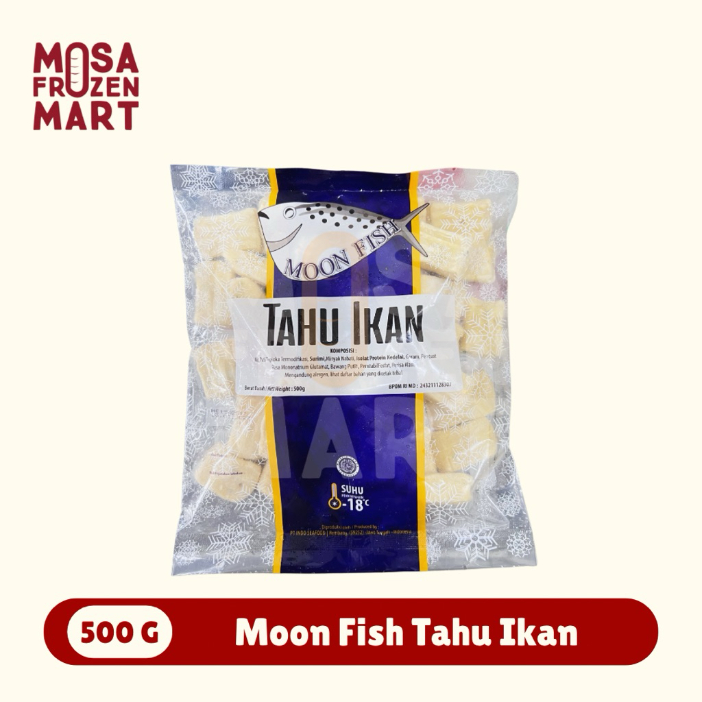 

Moonfish Tahu Ikan 500 Gr