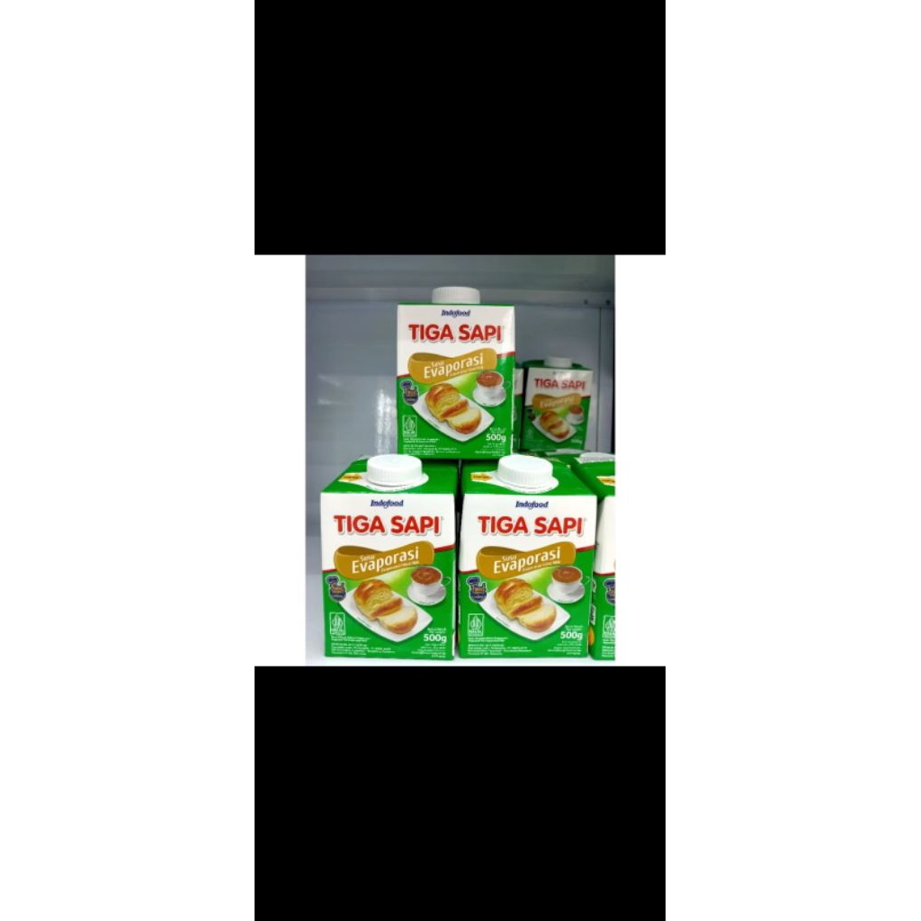 

Evaporasi tiga sapi - Susu evaporasi 3sapi 500gr