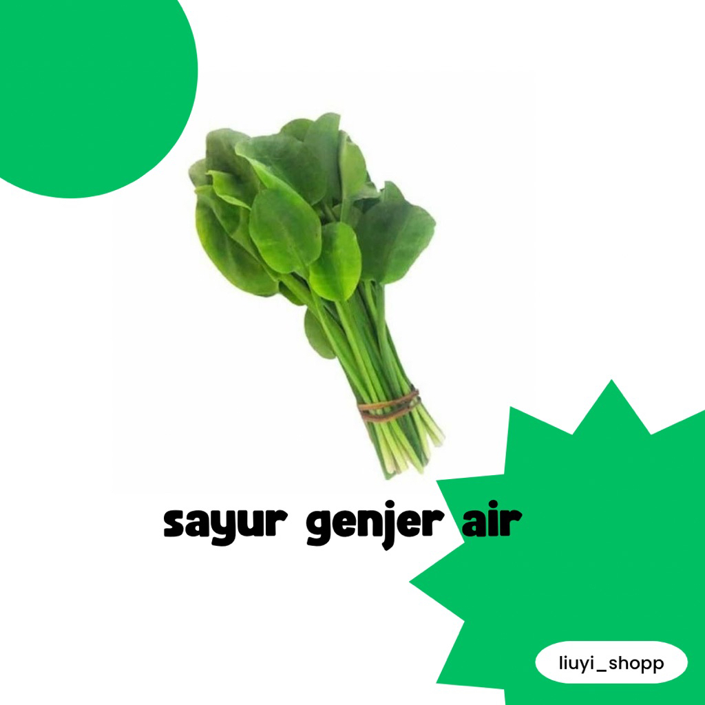 

daun genjer airr fress per ikat (murah)