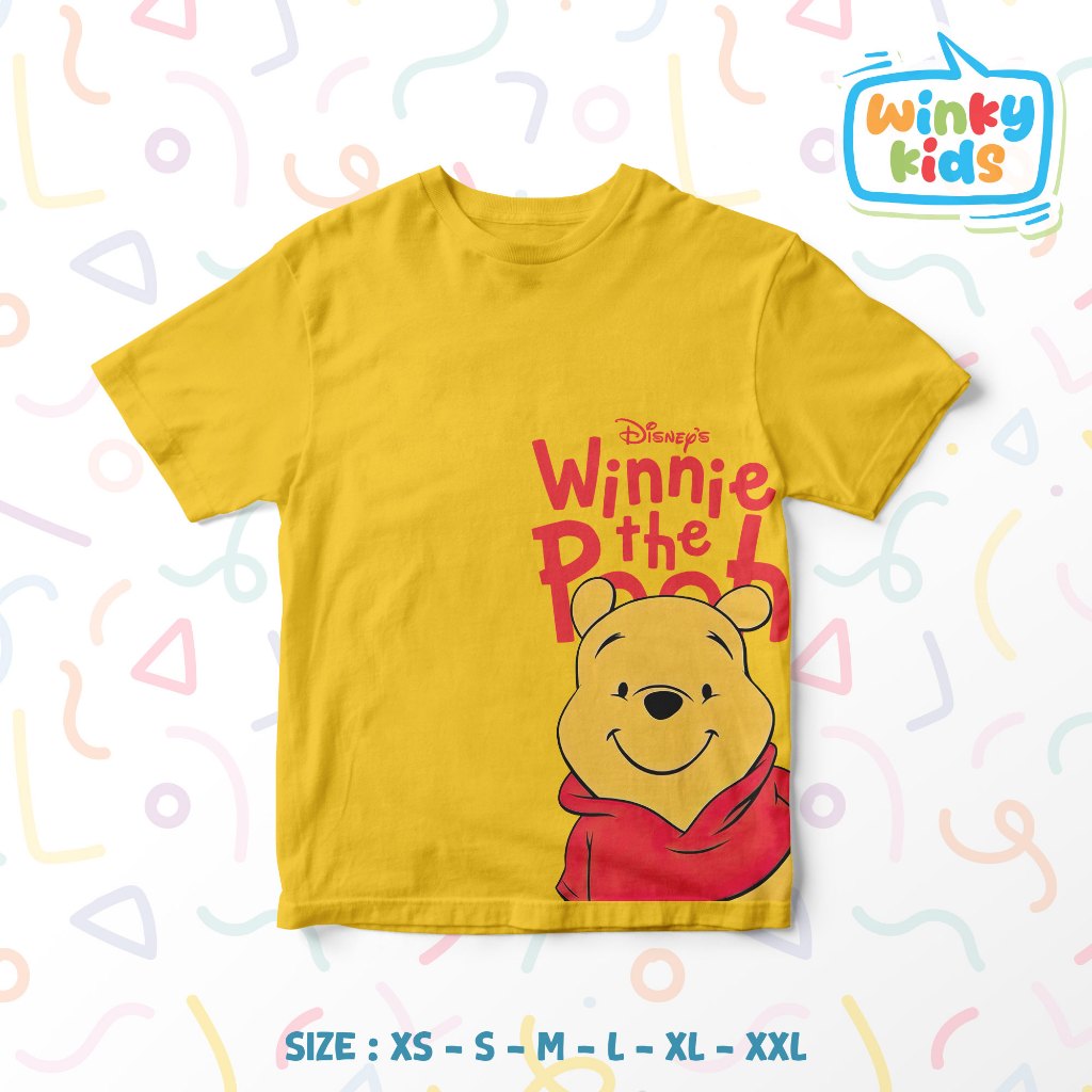 Kaos Anak Unisex Winnie the Pooh