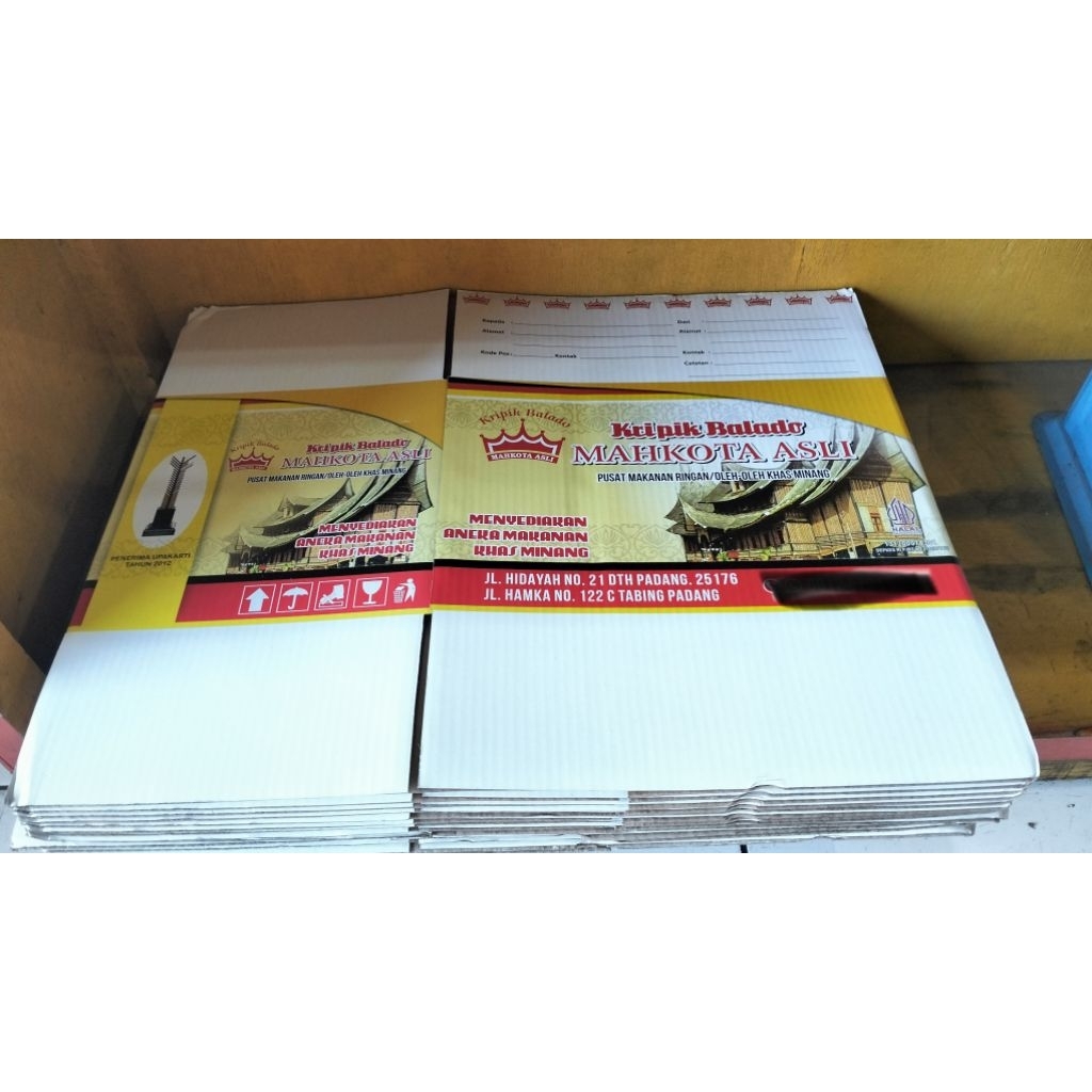 

Kardus dan bublewrap