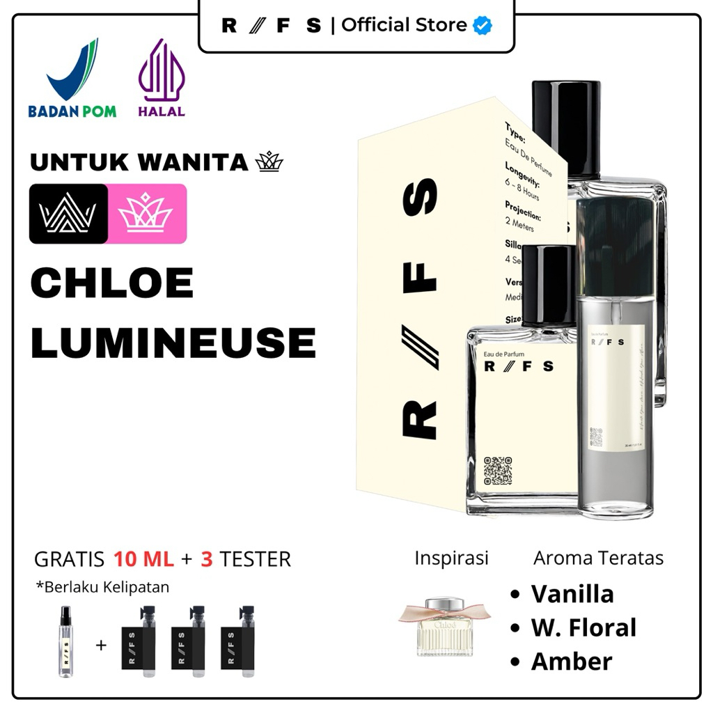 RIFS - Chloe Lumineuse EDP Extrait de Parfum Dupe