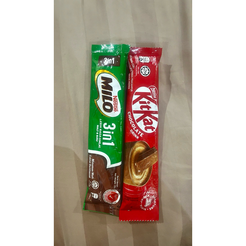 

(Take all) Minuman Coklat Seduhan Bubuk Kitkat Milo Import